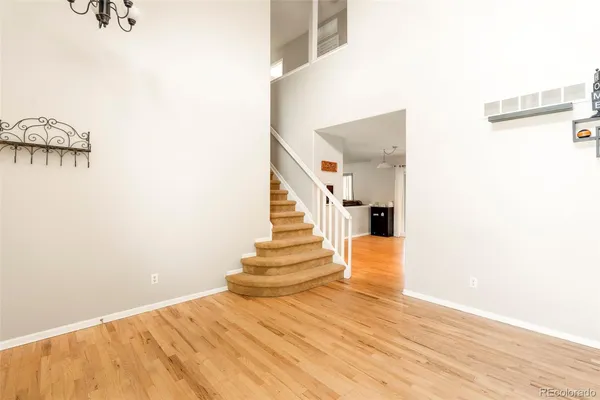 a view of entryway and hall