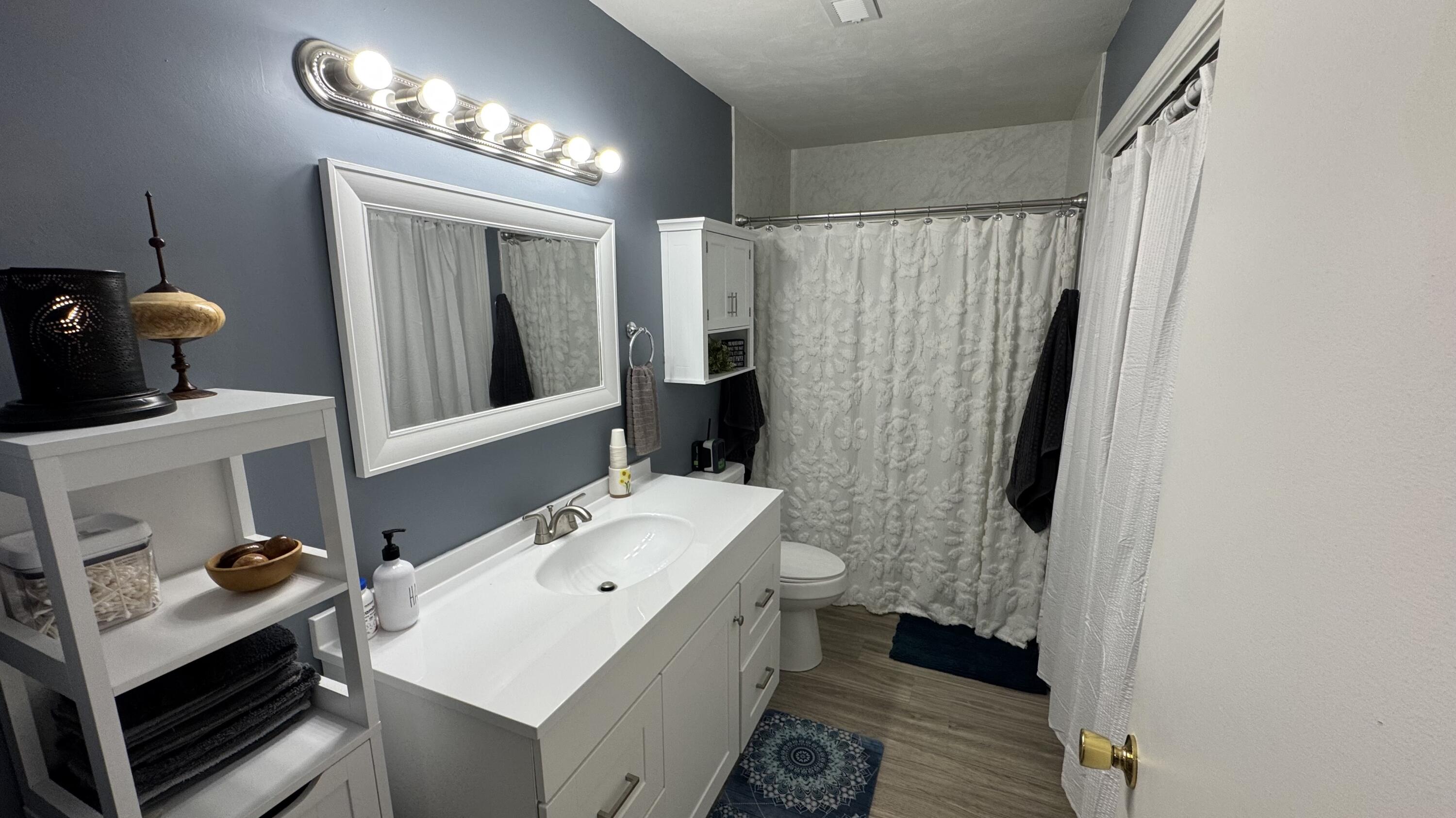 2917 Elderwood Road Salem, VA 24153 - Photo 13 of 24 a bathroom with a sink double vanity and a mirror