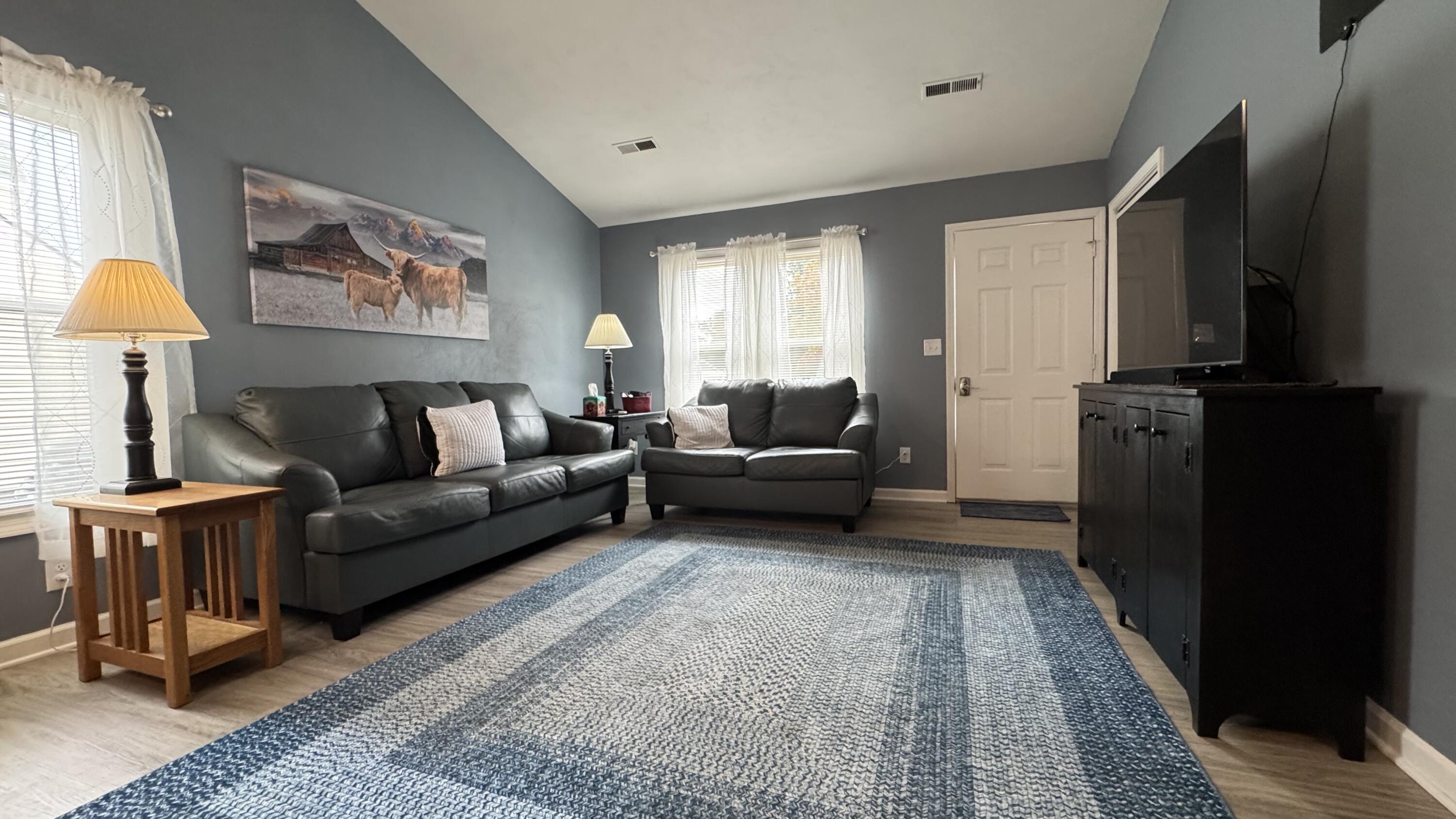 2917 Elderwood Road Salem, VA 24153 - Photo 8 of 24 a living room with furniture and a flat screen tv