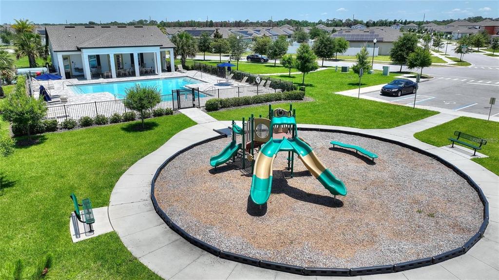 5875 Herder Road St. Cloud, FL 34771 - Photo 40 of 42 an aerial view of a house having outdoor space