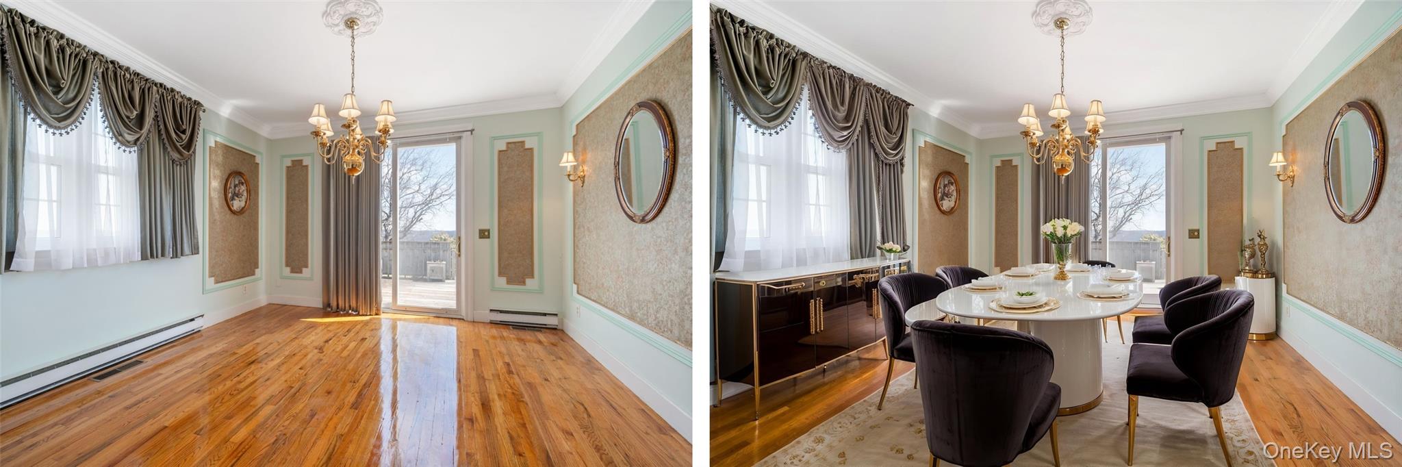 149 Thomas Road Schenevus, NY 12155 - Photo 16 of 50 The photo on the right has been digitally staged.