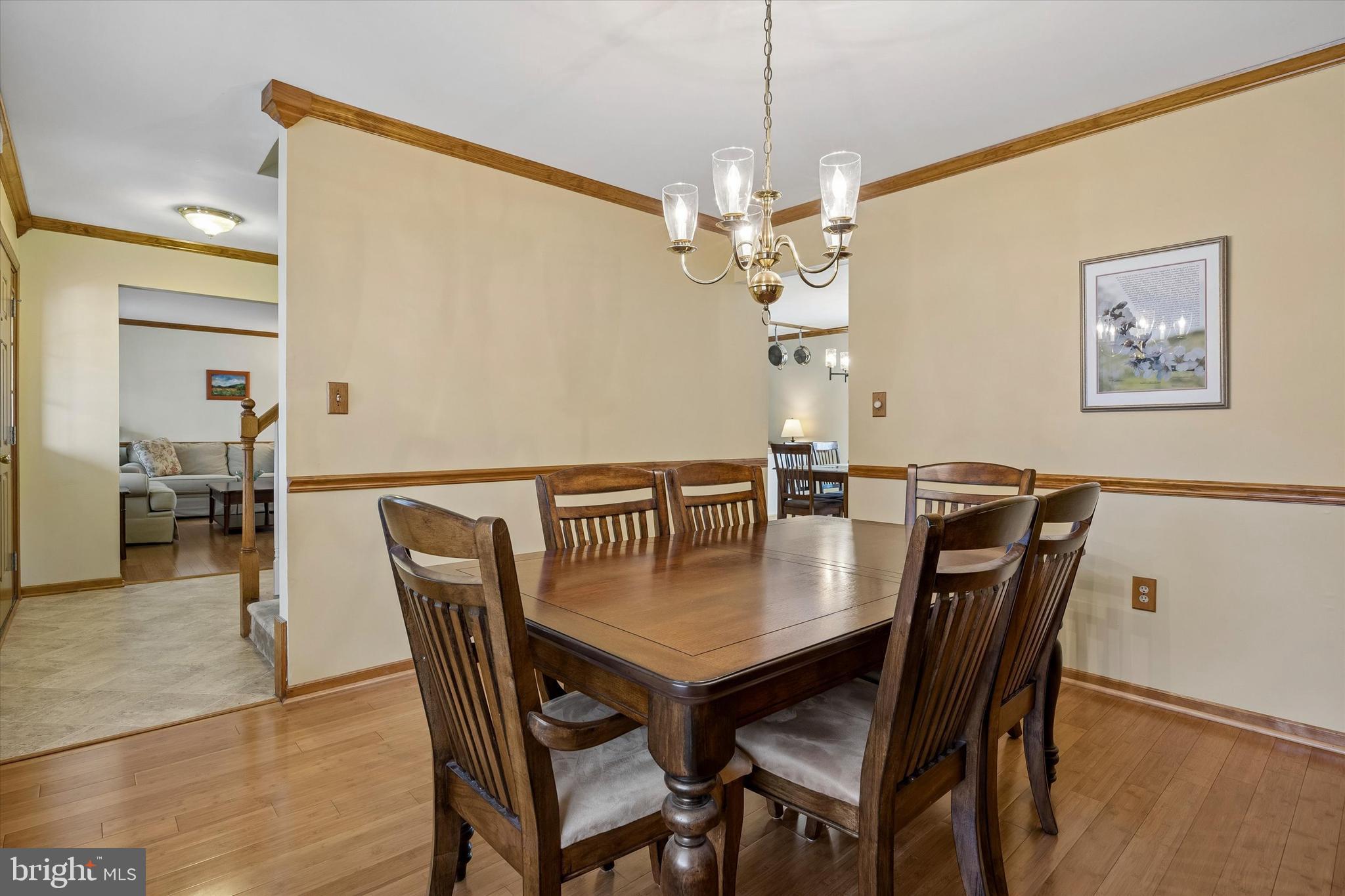 3 Valli Court Hamilton, NJ 08690 - Photo 23 of 48 a view of a dining room with furniture and wooden floor