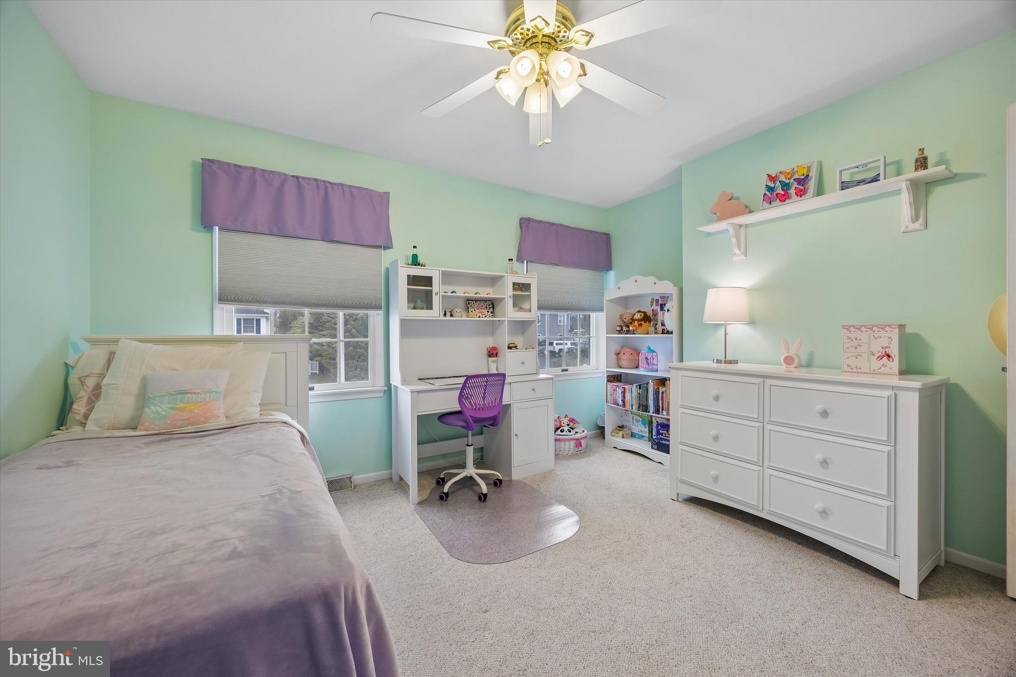 3 Valli Court Hamilton, NJ 08690 - Photo 25 of 48 a bedroom with a bed and a chandelier