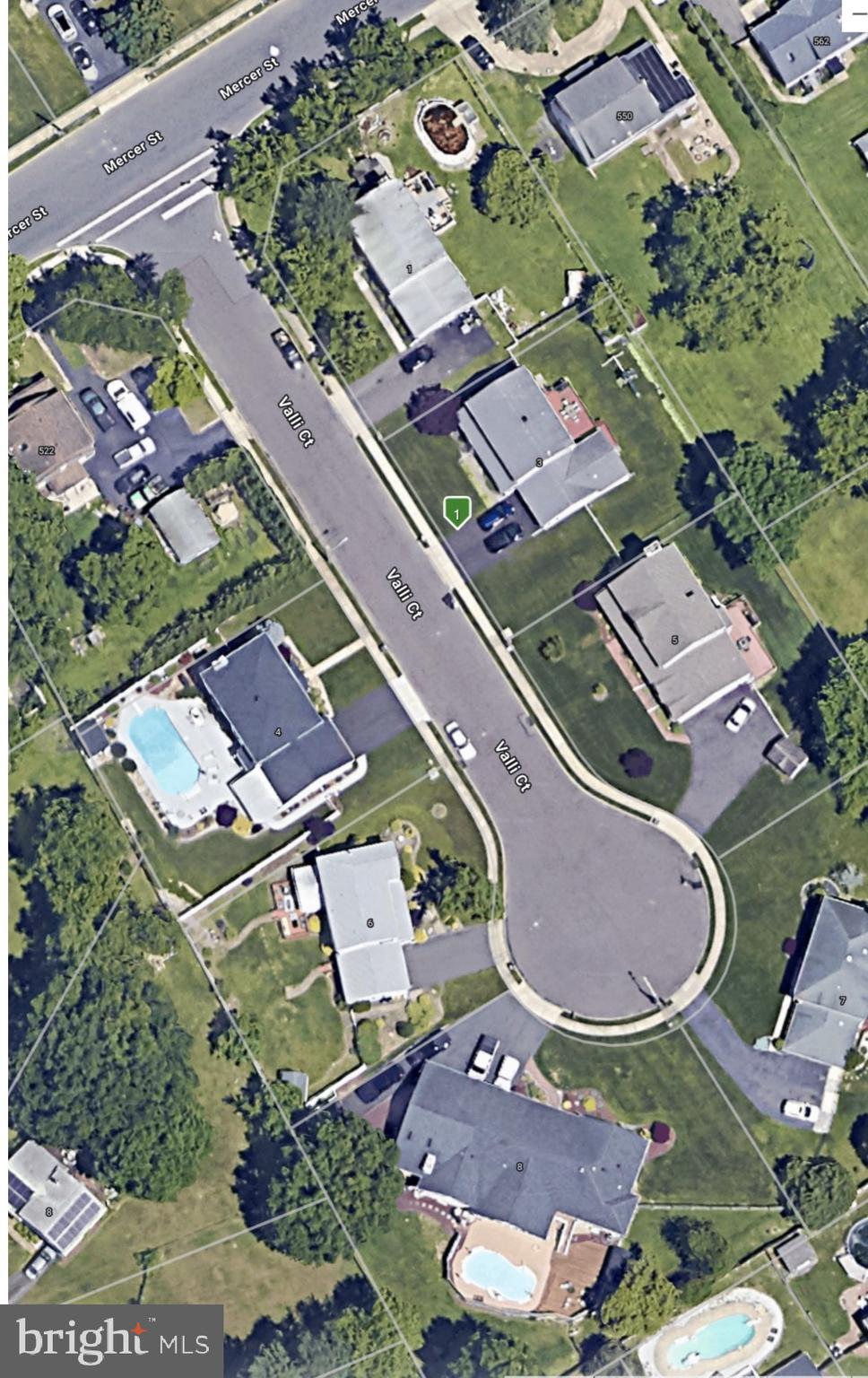 3 Valli Court Hamilton, NJ 08690 - Photo 44 of 48 an aerial view of residential houses with outdoor space