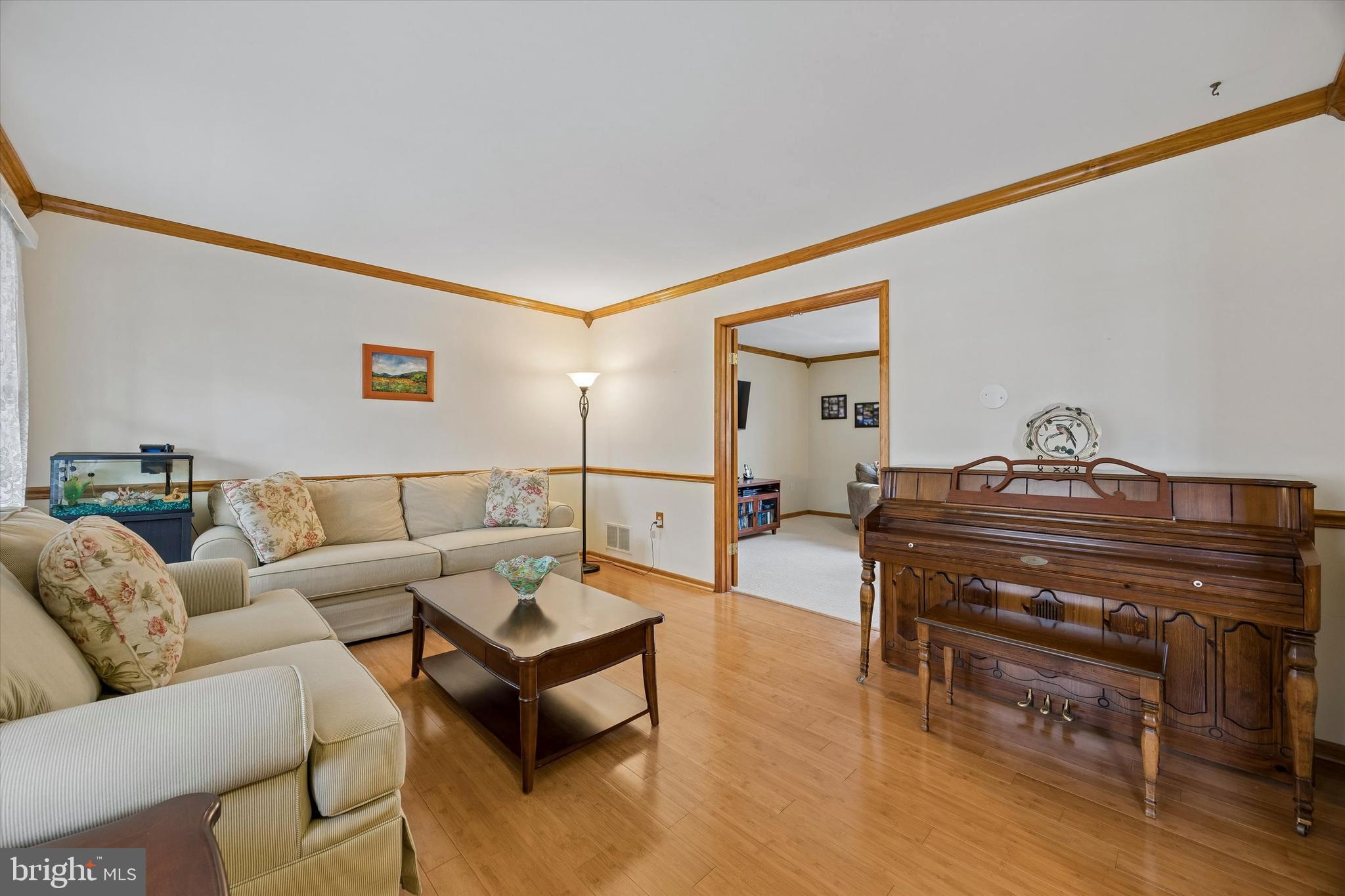 3 Valli Court Hamilton, NJ 08690 - Photo 7 of 48 a living room with furniture and a piano