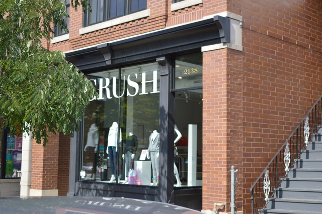2138 West Roscoe Street Chicago, IL 60618 - Photo 2 of 7 a view of brick house with large windows