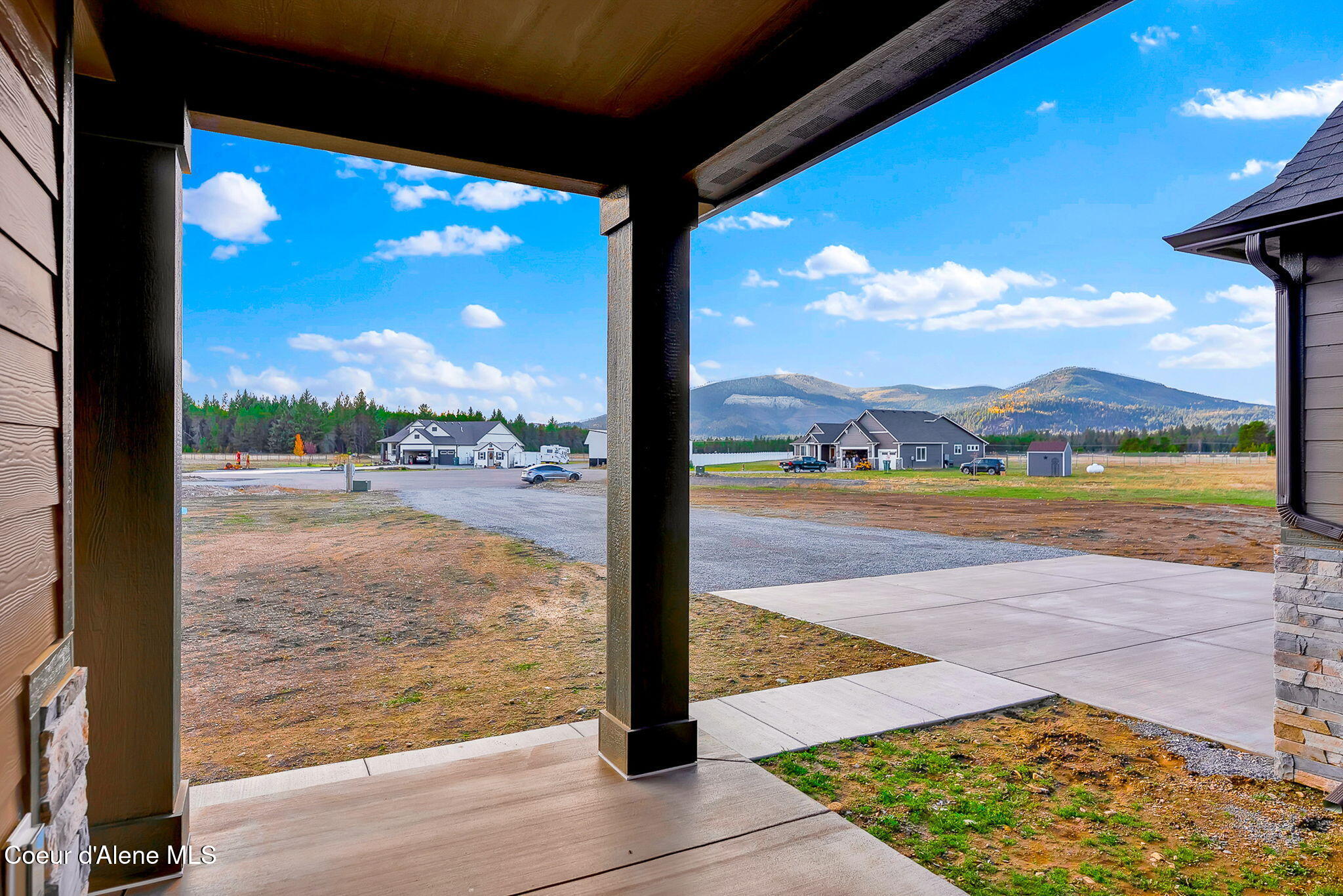 20668 North Bombastic Street Rathdrum, ID 83858 - Photo 4 of 48 View of Mountain from the Front