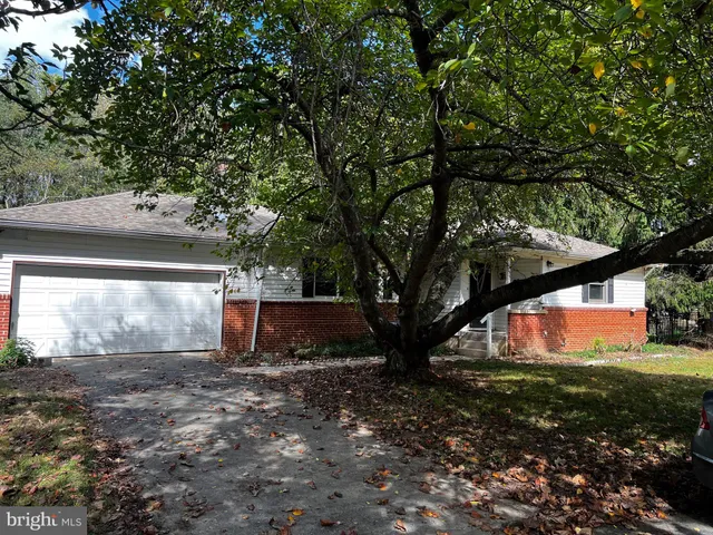 a view of outdoor space with garden