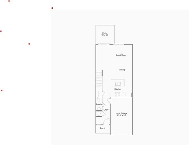 a picture of a floor plan