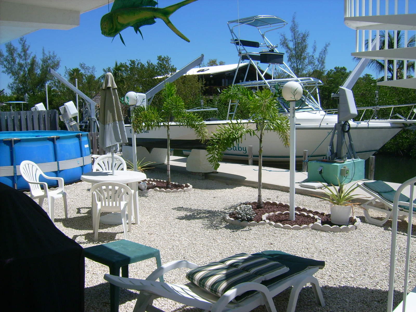 620 La Paloma Road Key Largo, FL 33037 - Photo 11 of 45 Back yard/Boat dock
