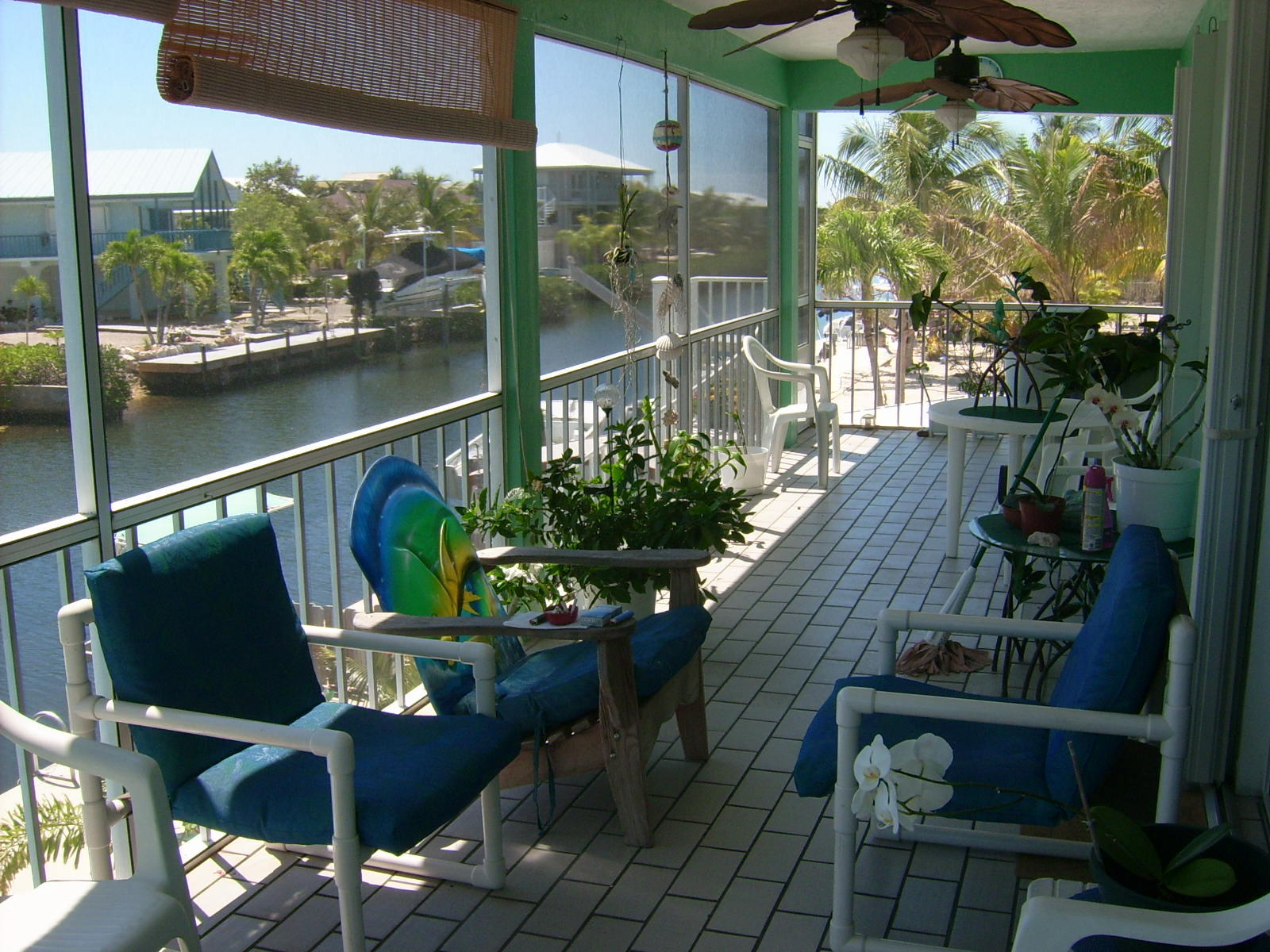 620 La Paloma Road Key Largo, FL 33037 - Photo 16 of 45 Screened Balcony