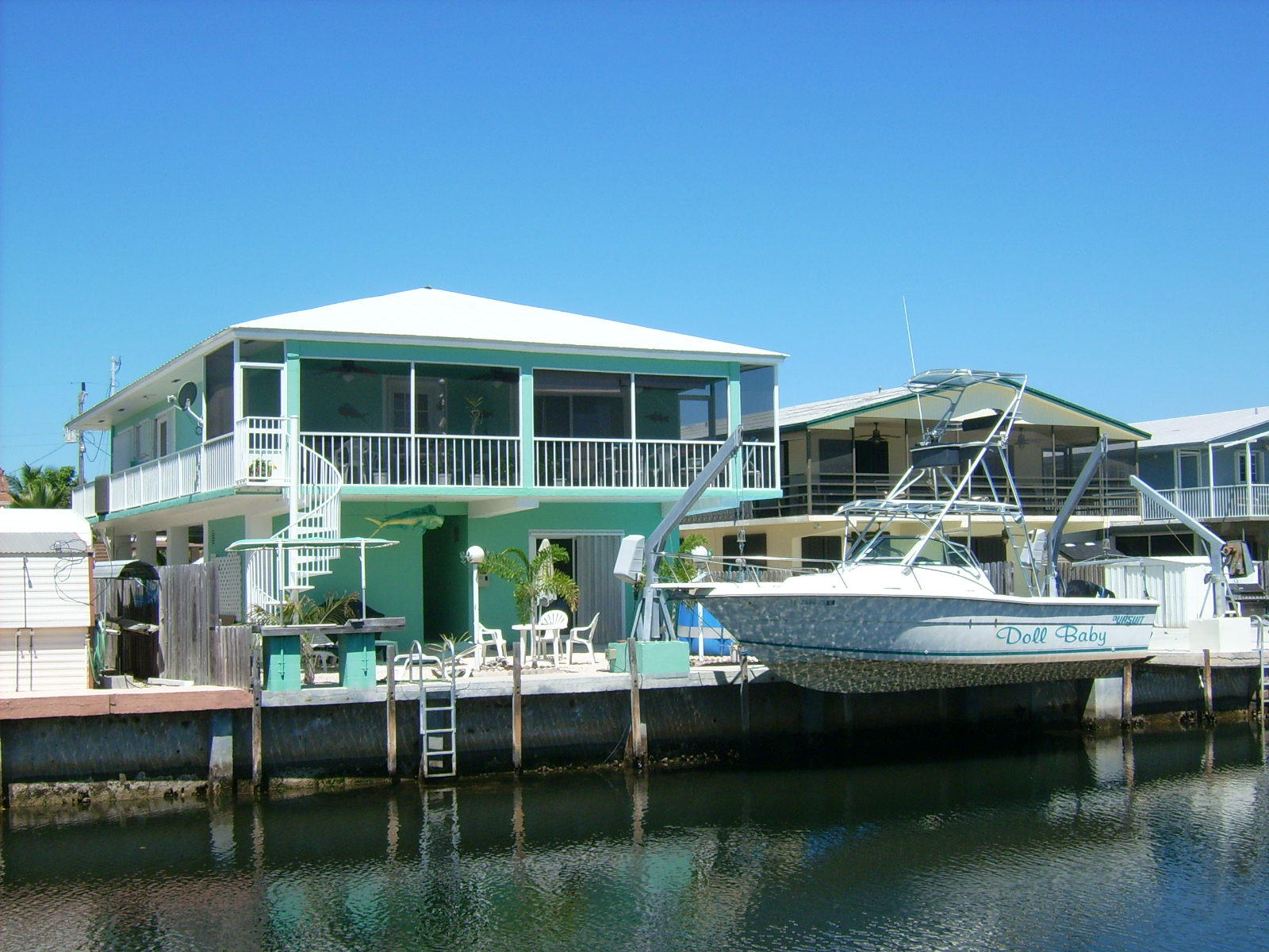 620 La Paloma Road Key Largo, FL 33037 - Photo 3 of 45 View From Canal