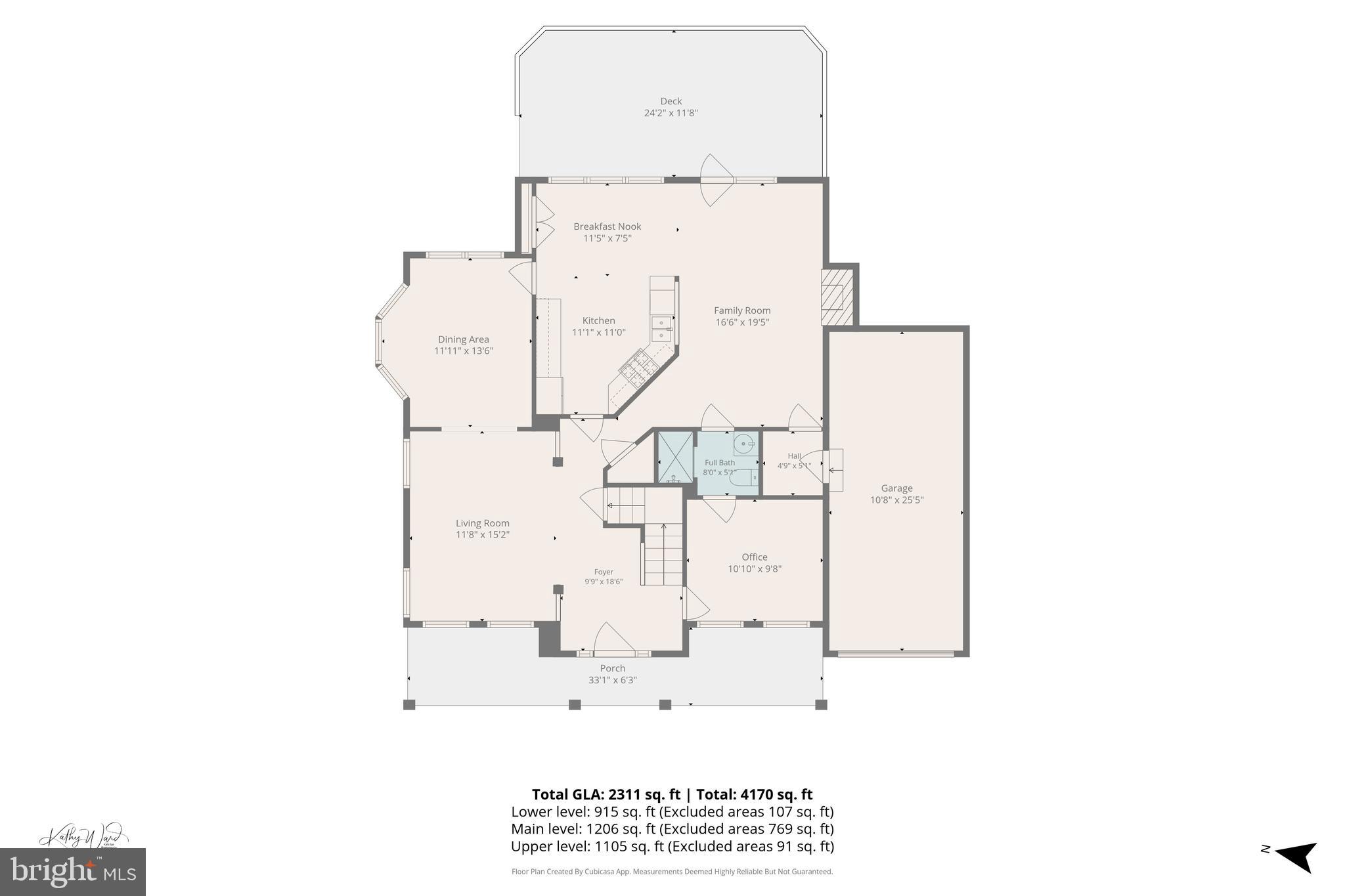 9201 Gardenia Road Nottingham, MD 21236 - Photo 51 of 54 Floor Plan: Main Level