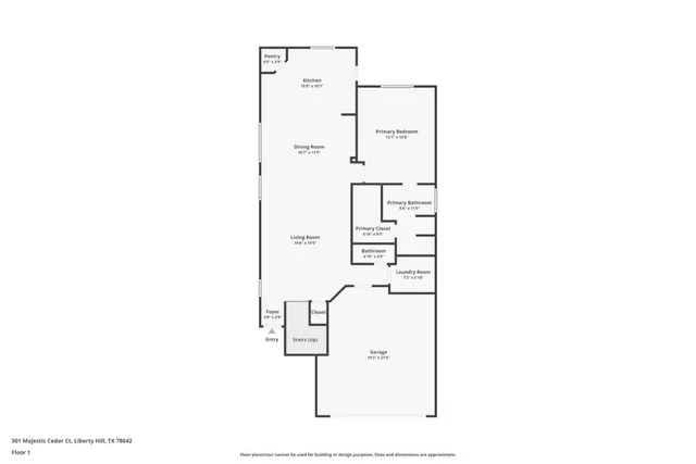a picture of a floor plan