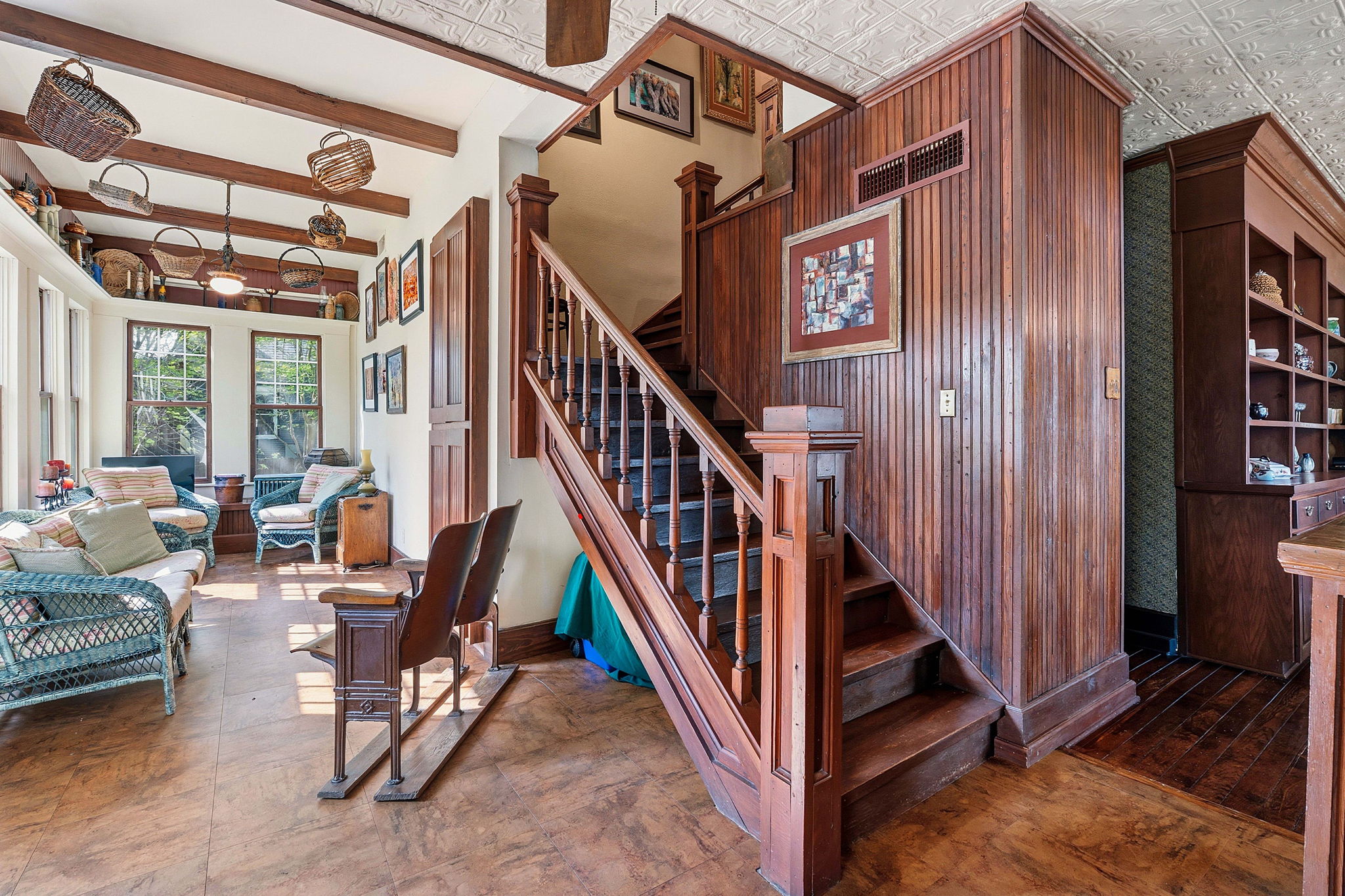 410 Cibilo Street Lockhart, TX 78644 - Photo 10 of 36 a view of an entryway with hardwood and door