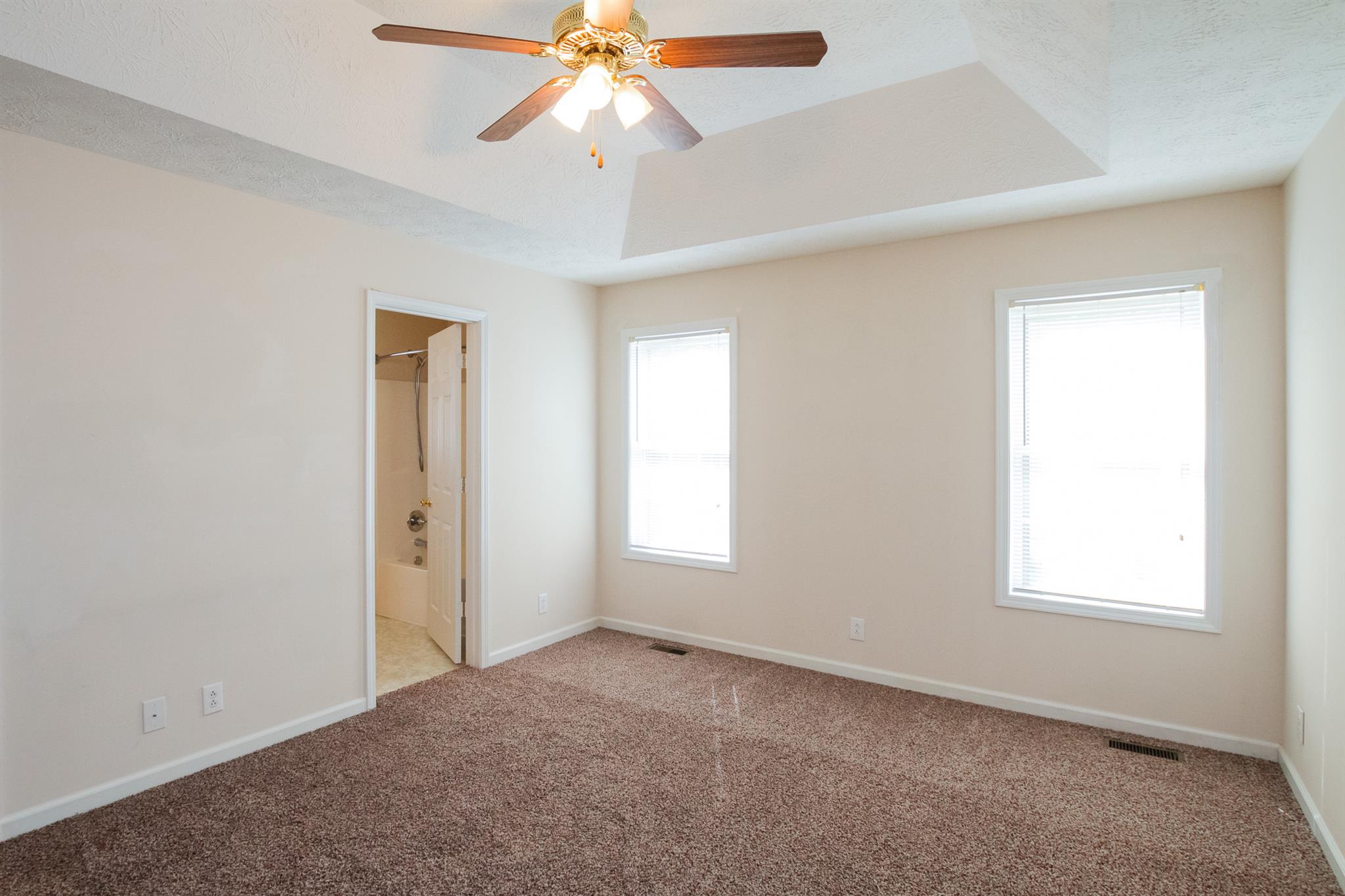112 Fieldstone Lane Springfield, TN 37172 - Photo 15 of 24 an empty room with windows and fan
