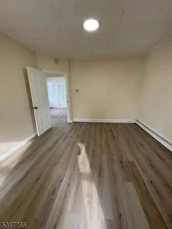 wooden floor in a room