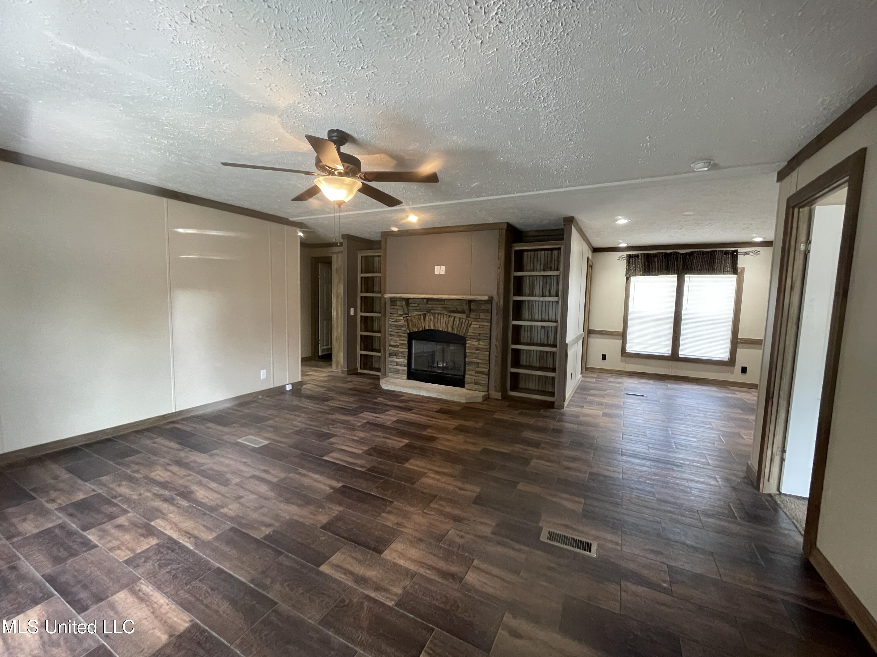 439 Felps Lane Southwest Brookhaven, MS 39601 - Photo 2 of 22 living room fireplace