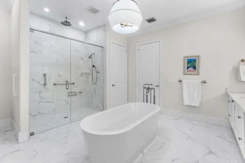 a utility room with cabinets
