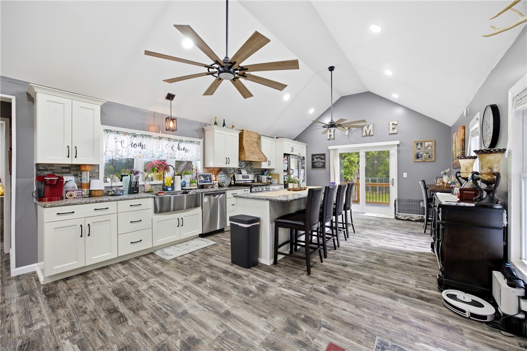 6815 Round Lake Road Bath, NY 14879 - Photo 15 of 41 stunning remodeled kitchen!