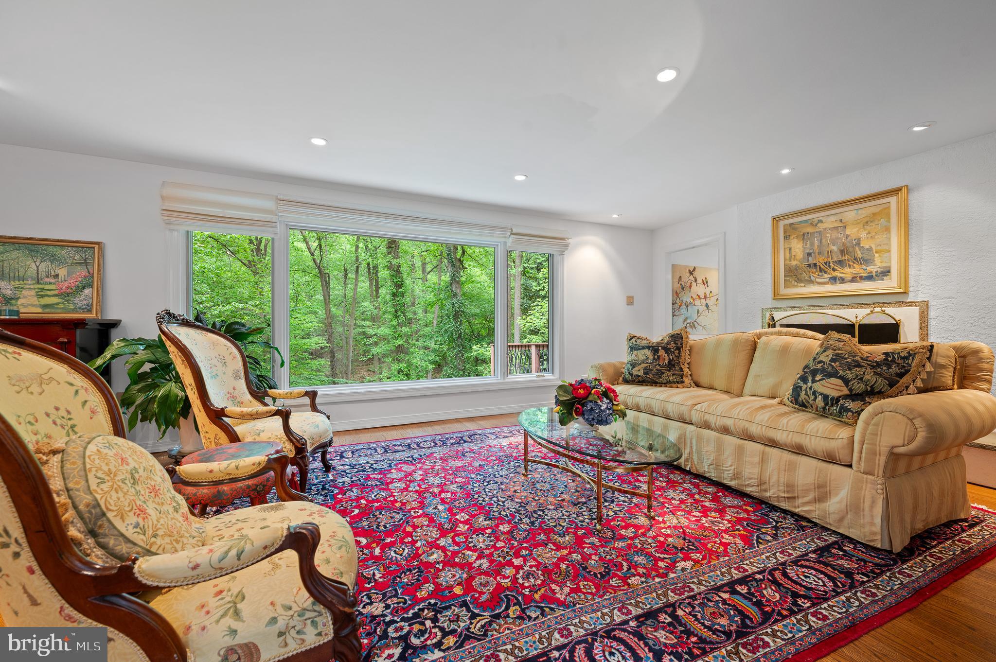 590 Fletcher Road Wayne, PA 19087 - Photo 8 of 44 a living room with furniture and a large window