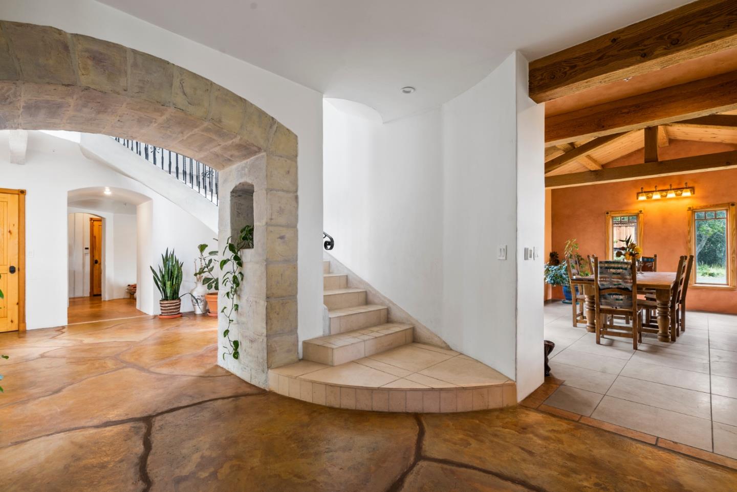 787 Rider Ridge Road Santa Cruz, CA 95065 - Photo 18 of 39 a view of a living room and a balcony