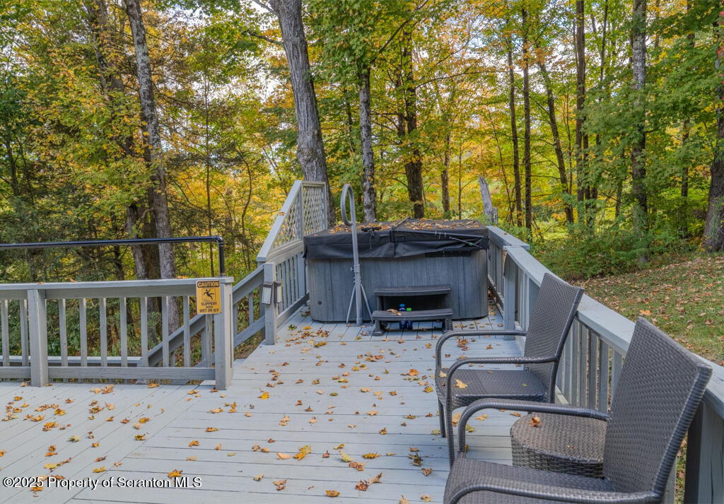 4562 Highway 374 Nicholson, PA 18446 - Photo 8 of 38 a view of roof deck with patio