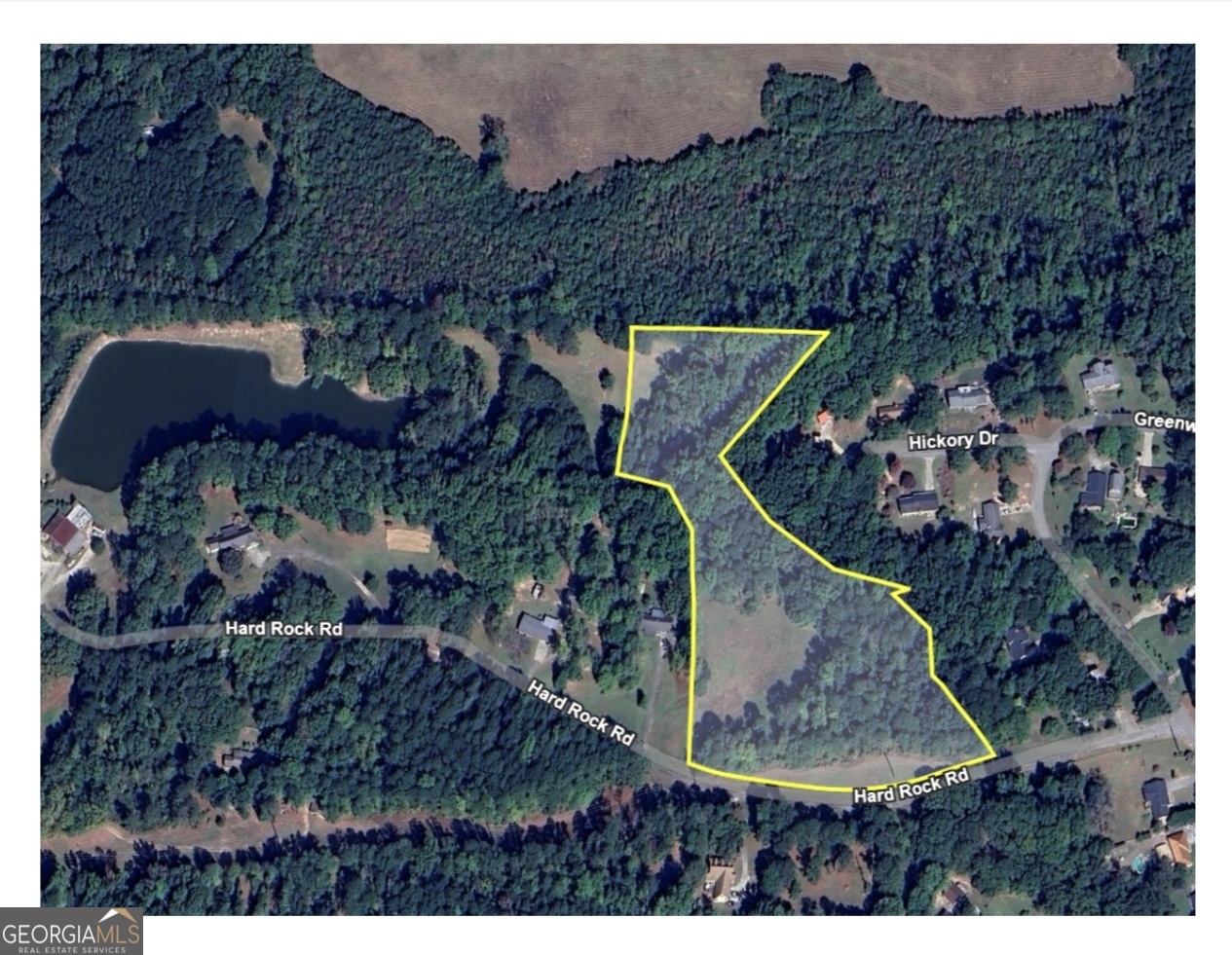 0 Hard Rock Road Oxford, GA 30054 - Photo 12 of 12 an aerial view of a house with outdoor space