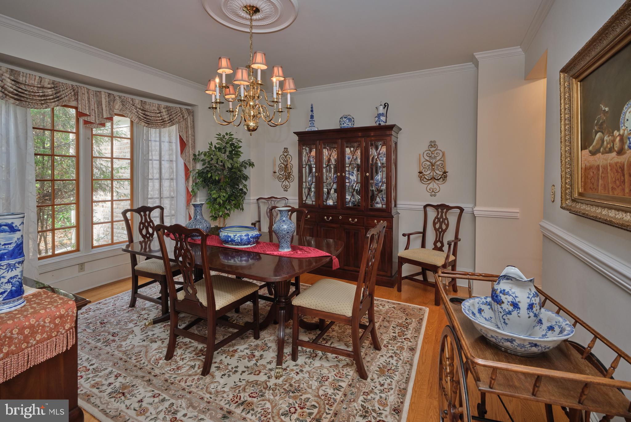 137 Wells Road Doylestown, PA 18901 - Photo 18 of 54 a view of a dining room with furniture window and outside view