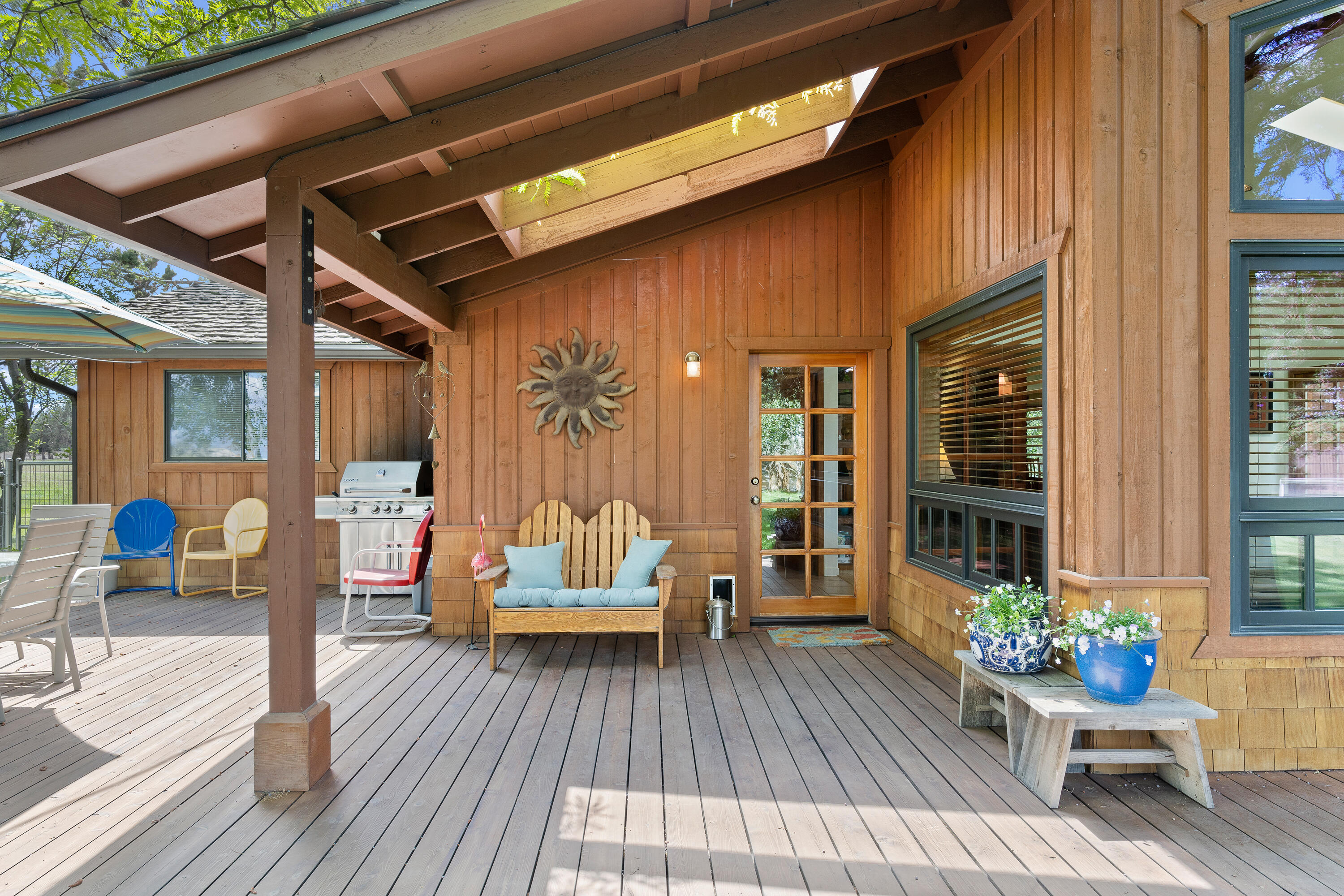62636 Erickson Road Bend, OR 97701 - Photo 33 of 47 a view of outdoor space yard deck patio and dining room