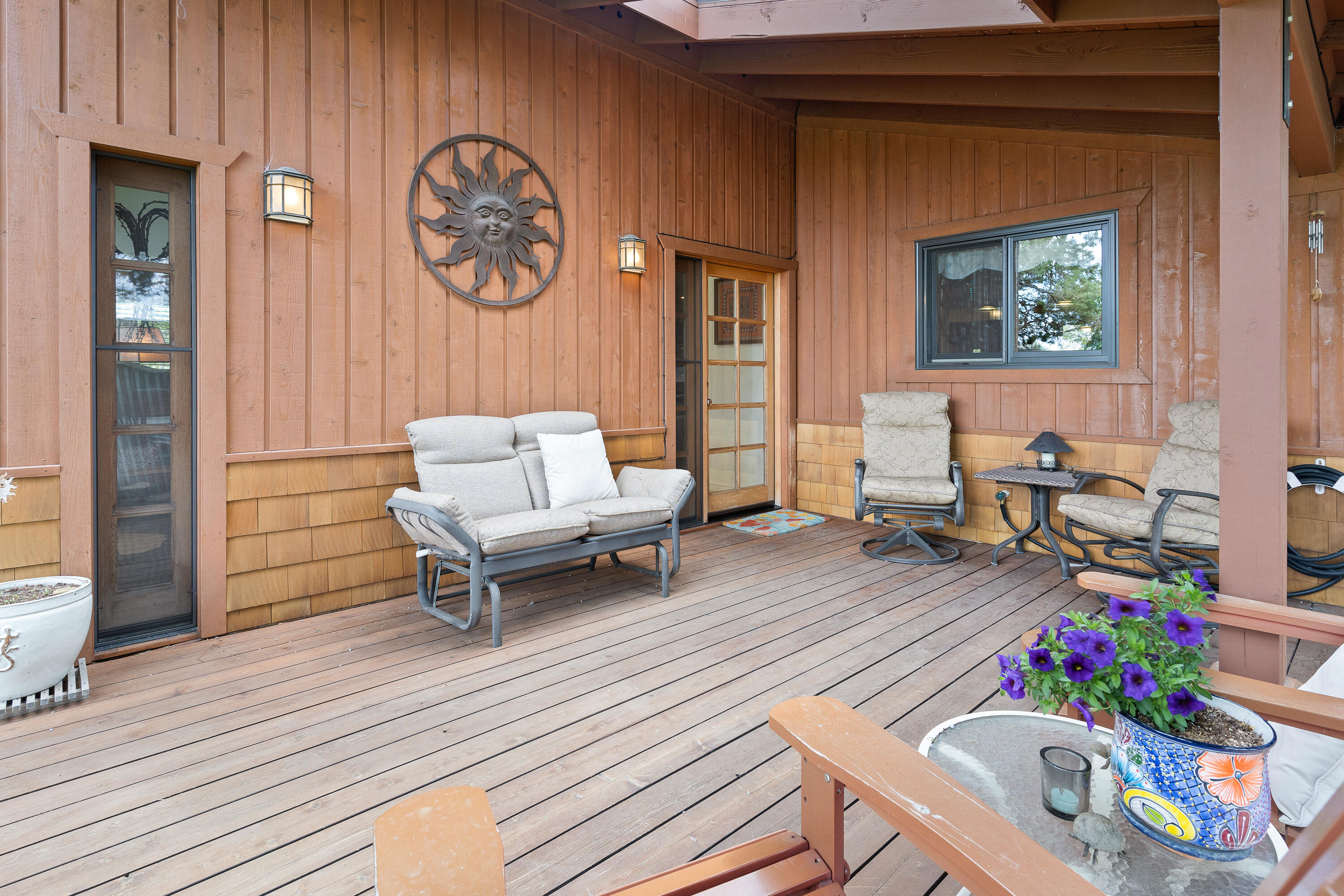 62636 Erickson Road Bend, OR 97701 - Photo 34 of 47 a living room with furniture and a wooden floor