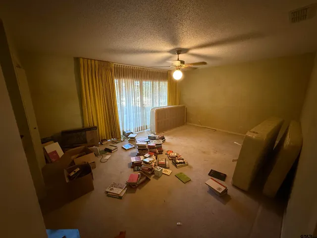 a room with a window