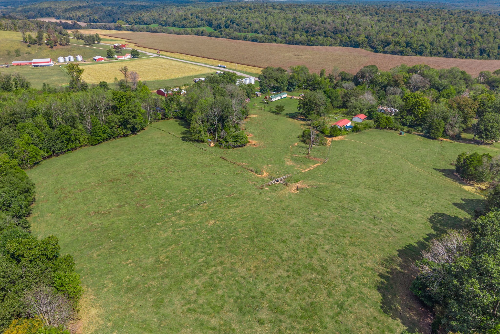 3989 Cadiz Road Bumpus Mills, TN 37028 - Photo 79 of 97 a view of a lake with a city