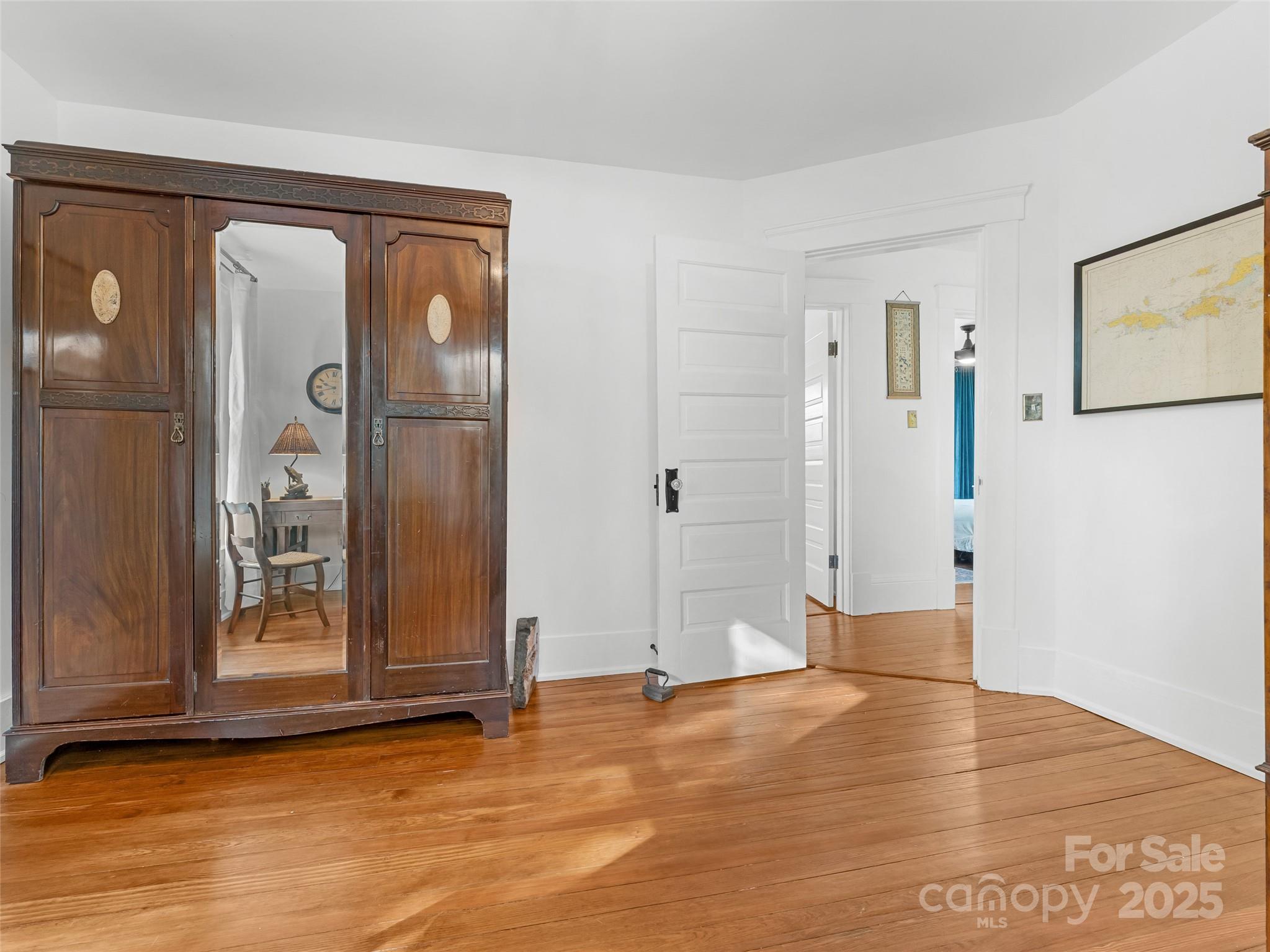 505 North Country Club Road Brevard, NC 28712 - Photo 37 of 48 a view of a bathroom with wooden floor and a glass door
