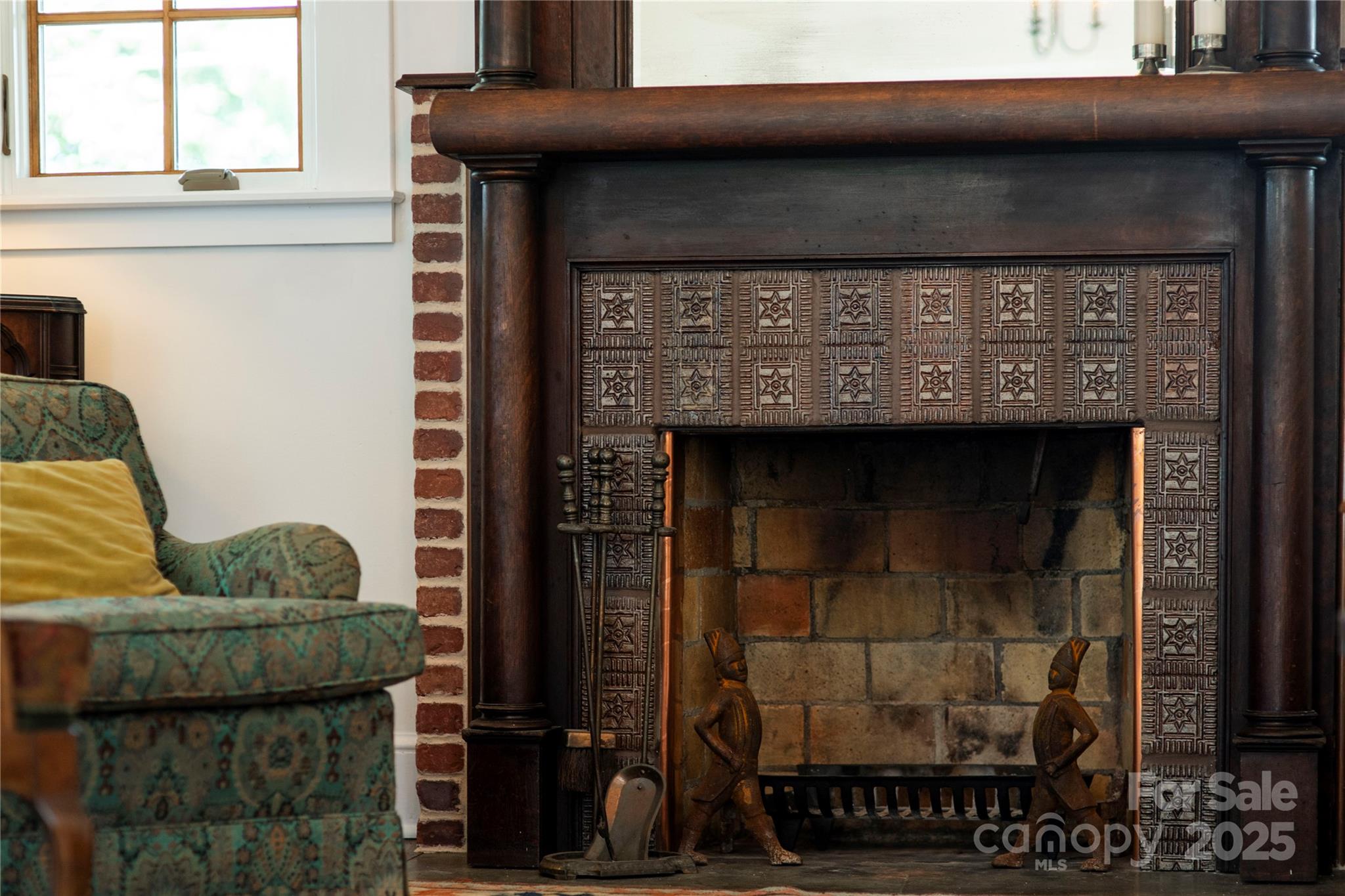 505 North Country Club Road Brevard, NC 28712 - Photo 8 of 48 a living room with a fireplace