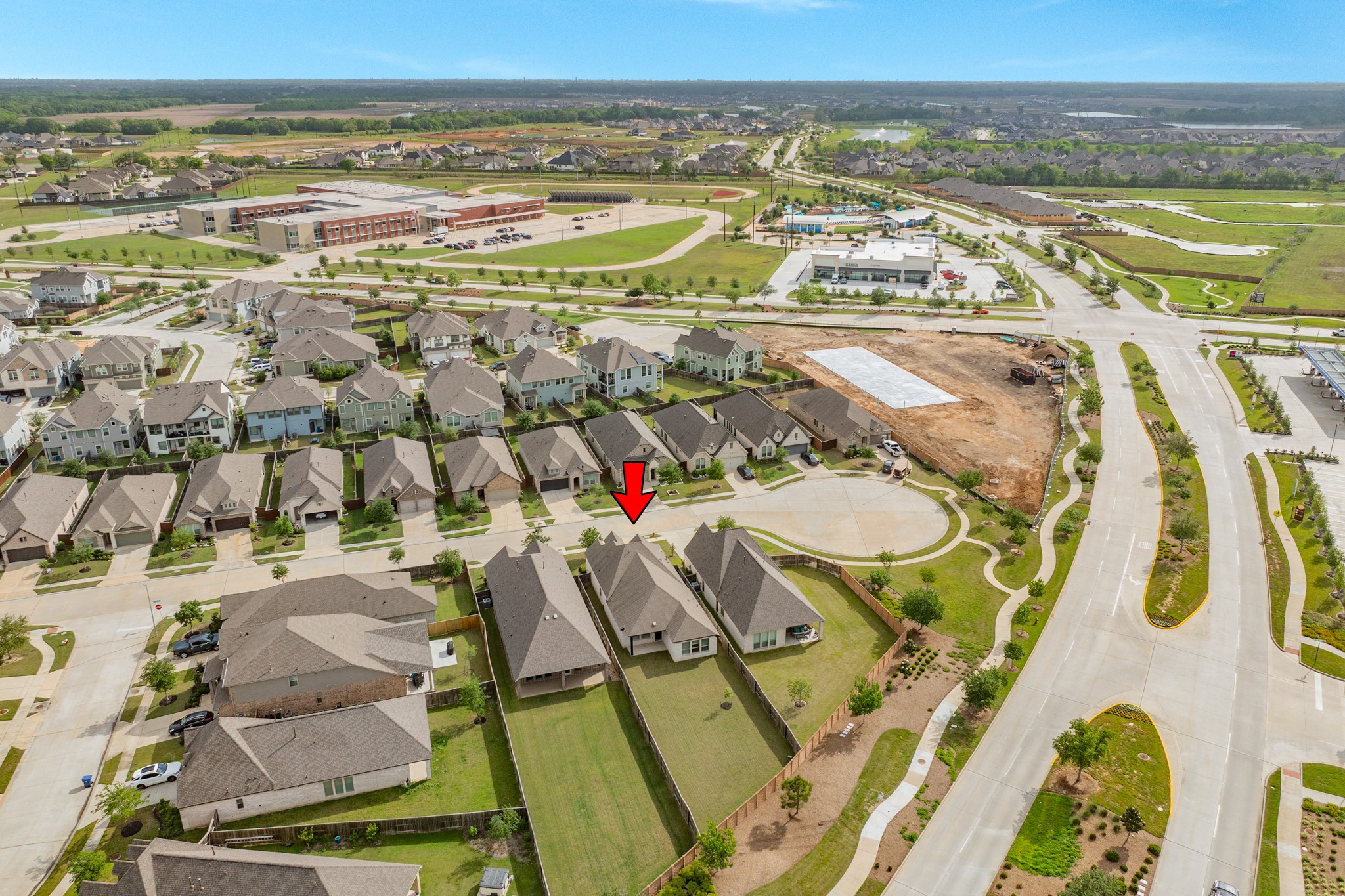 4946 Hitchings Court Rosharon, TX 77583 - Photo 30 of 49 Aerial shot enhancing the property's location.