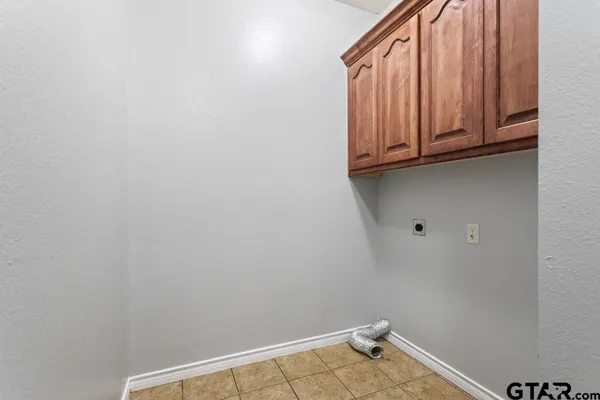a view of a closet