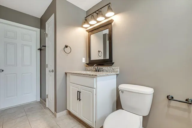 a view of an entryway with staircase