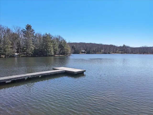 a view of a city with tall buildings in the background