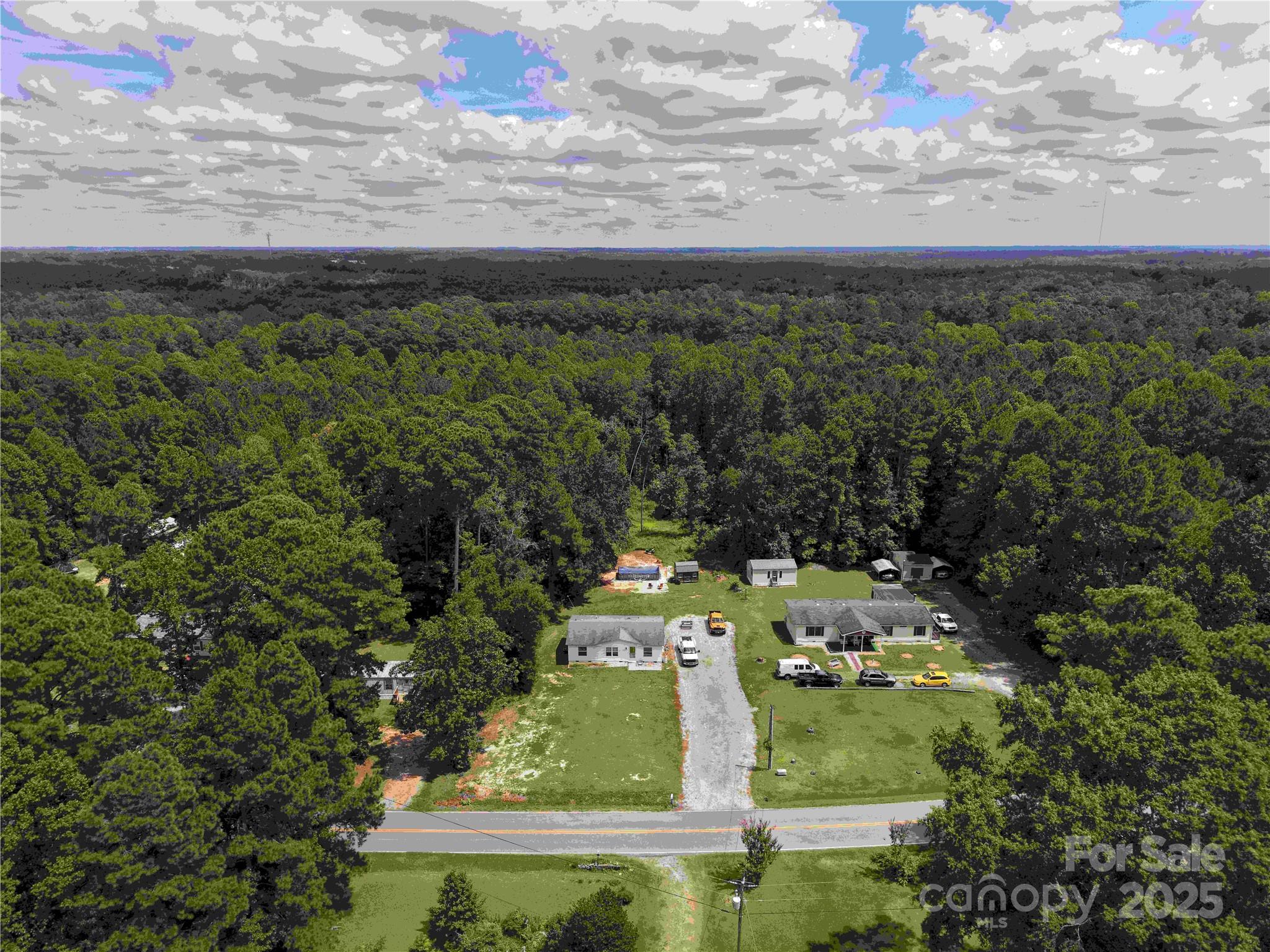 2365 Wiley Road Spring Hope, NC 27882 - Photo 12 of 14 a view of yard with green space