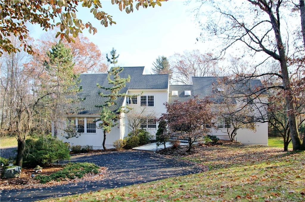 94 Gun Club Road Stamford, CT 06903 - Photo 1 of 1 Gracious Front Entry from circular drive