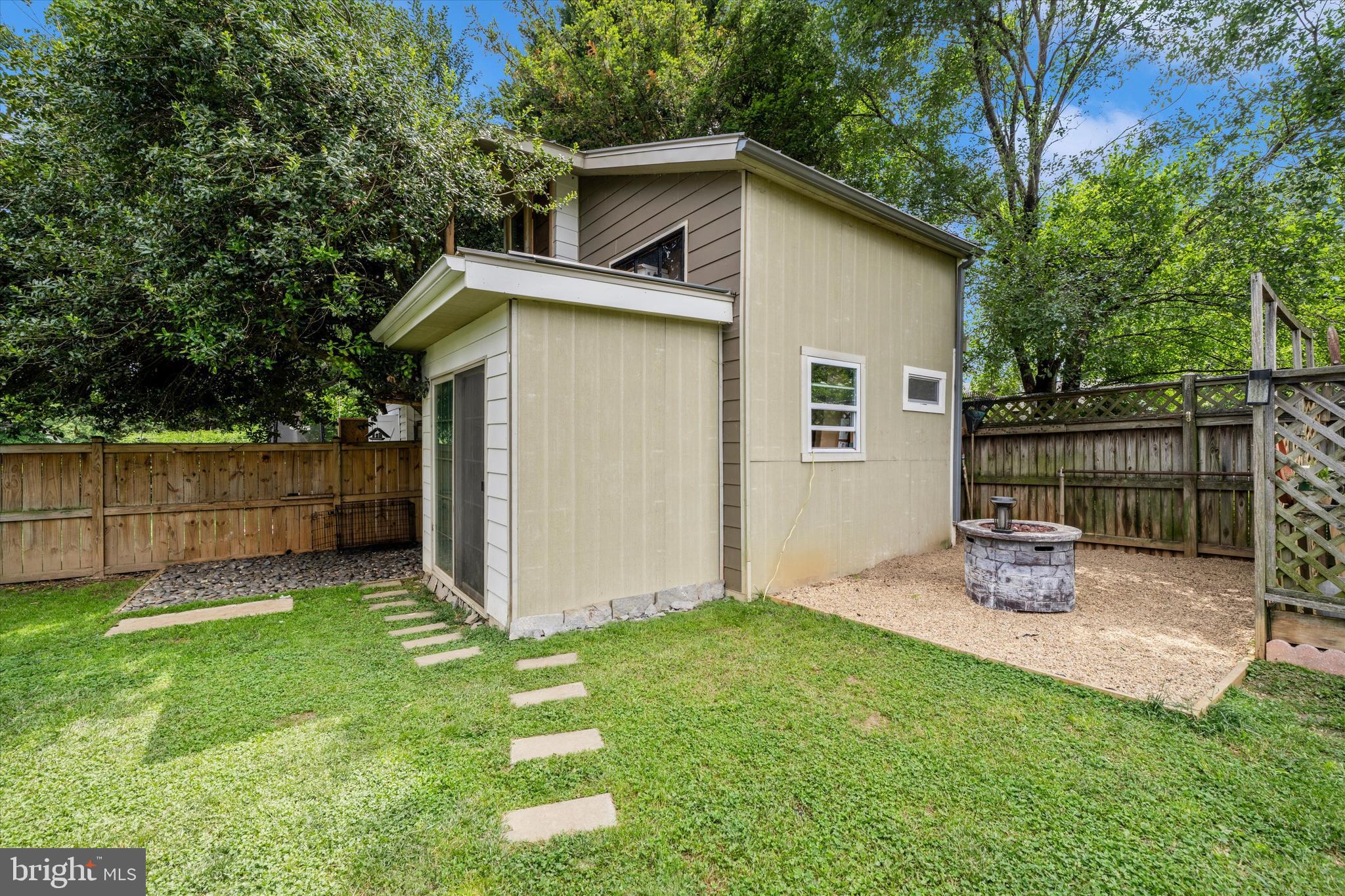 11816 Selfridge Road Silver Spring, MD 20906 - Photo 52 of 59 Exterior Back- 2 Level Shed With Electricity