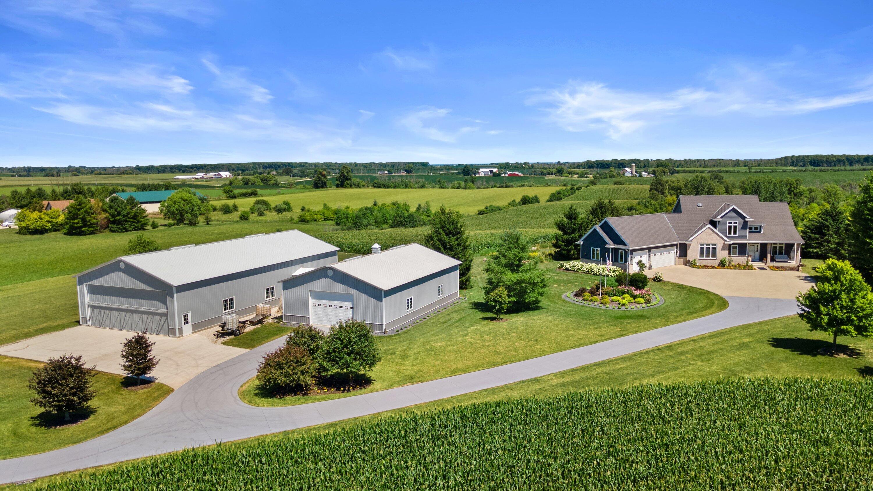 5102 6 Mile Road Belgium, WI 53004 - Photo 1 of 74 Incredible Property