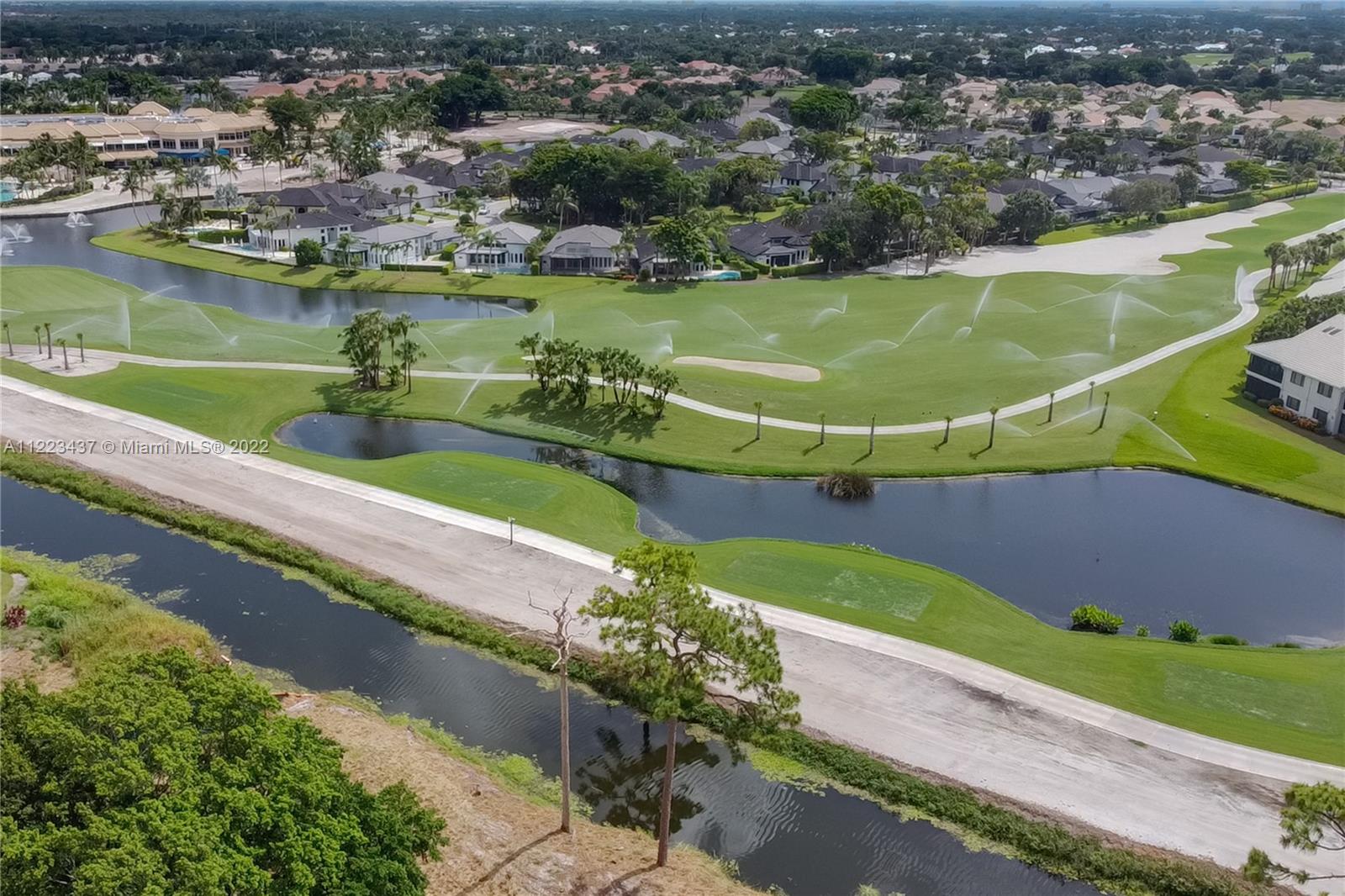 6017 Le Lac Road Boca Raton, FL 33496 - Photo 21 of 46 an aerial view of a football ground