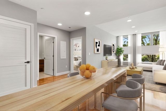 a room with furniture and window