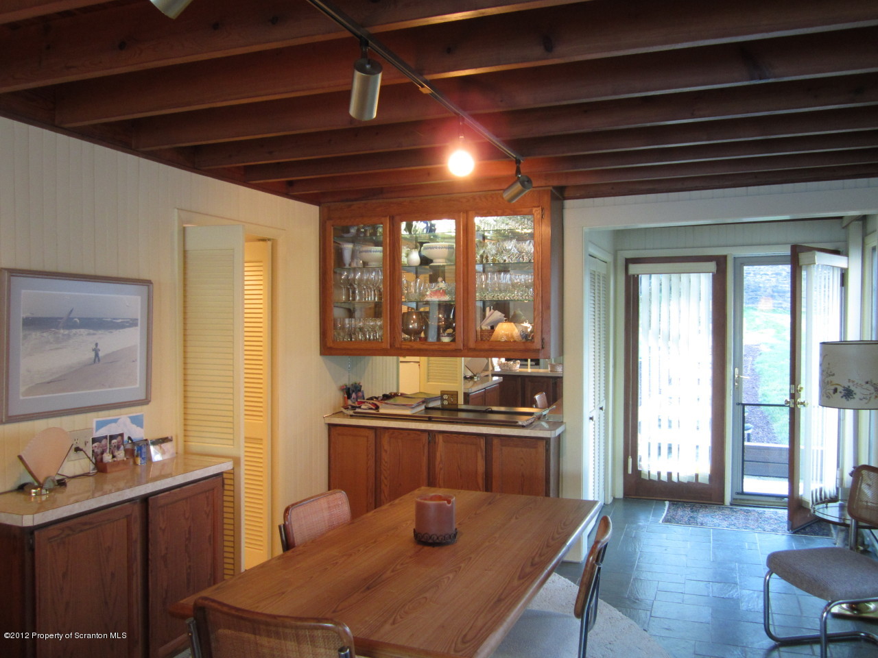 362 Point Road Lake Winola, PA 18419 - Photo 16 of 42 a kitchen with sink and refrigerator