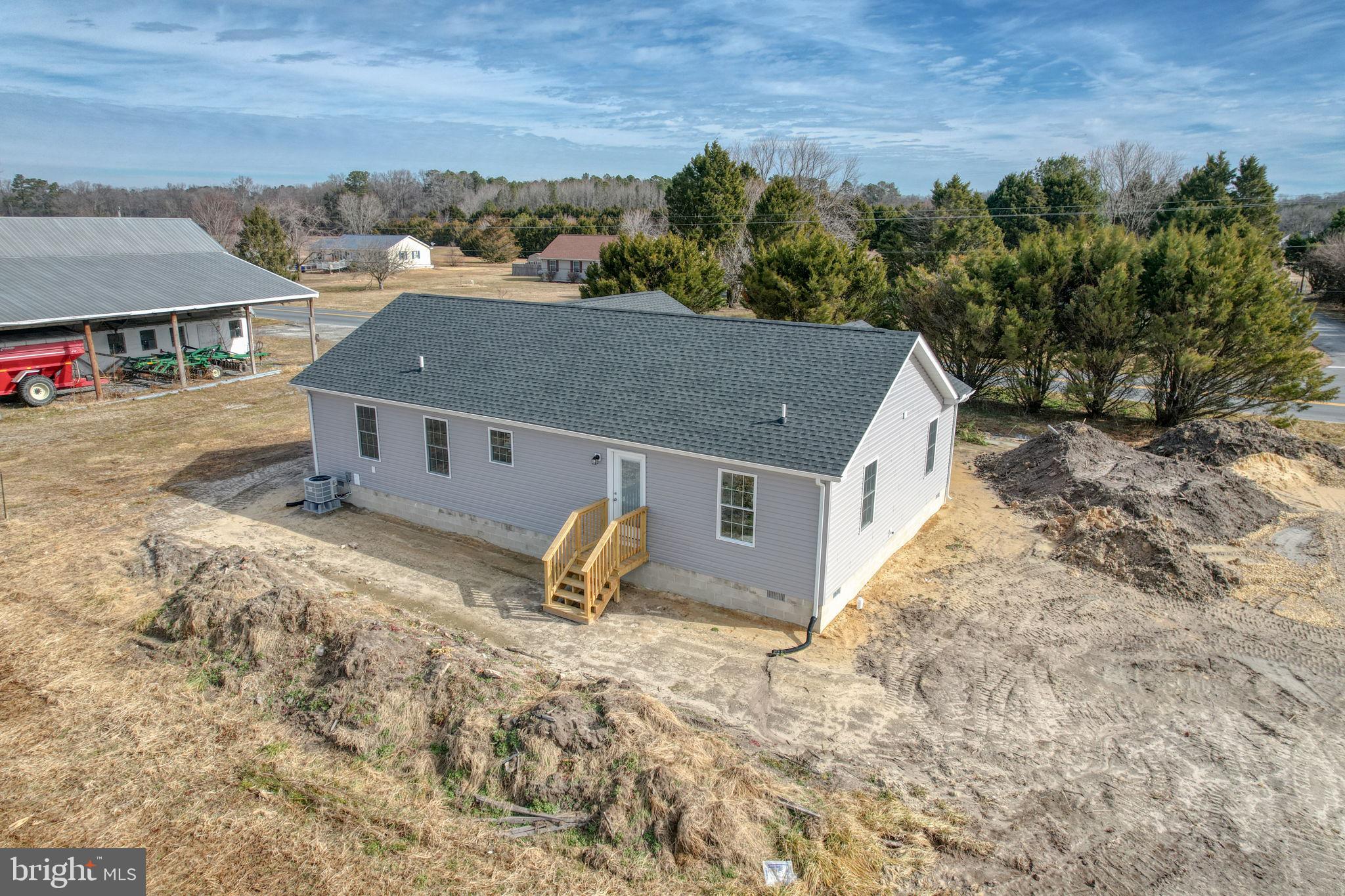 11064 North Union Church Road Lincoln, DE 19960 - Photo 6 of 35 an aerial view of a house with a yard