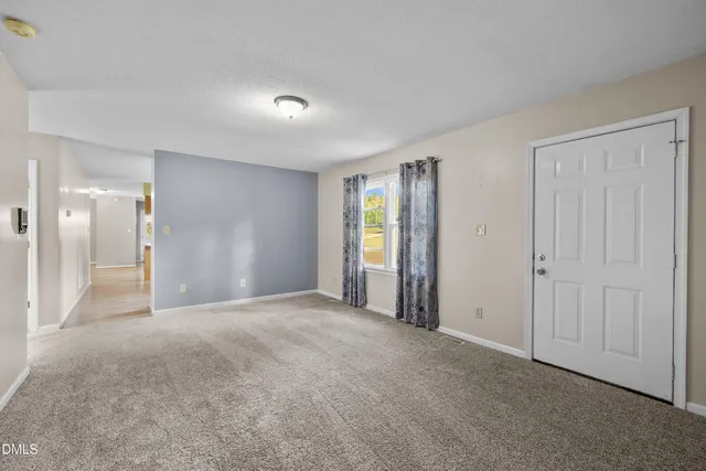 a view of empty room