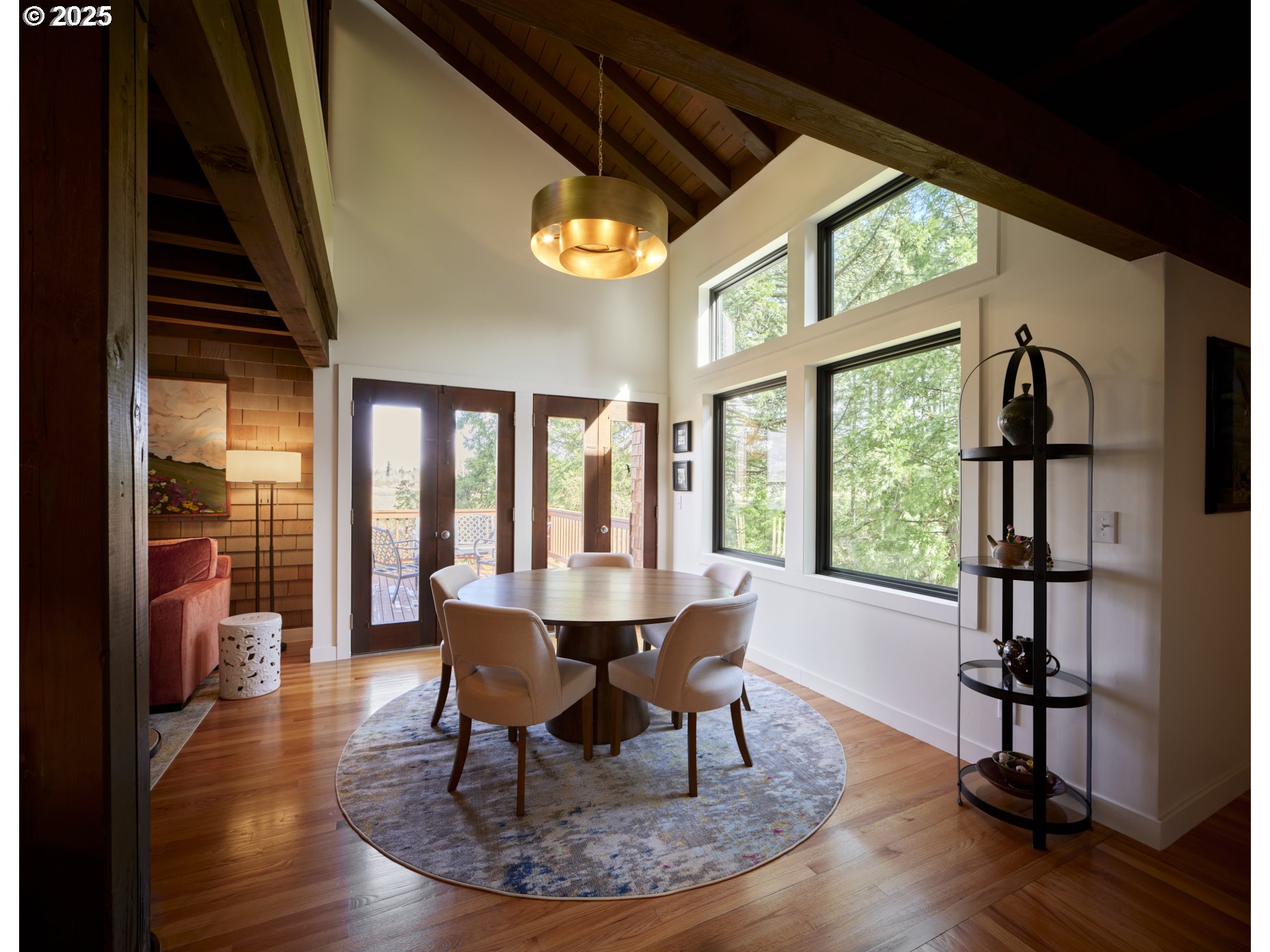289 Classe Road Toledo, WA 98591 - Photo 19 of 48 a view of a dining room with furniture window and wooden floor