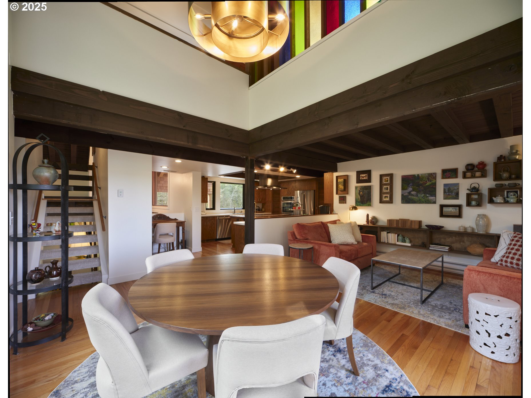 289 Classe Road Toledo, WA 98591 - Photo 20 of 48 a dining room with furniture and wooden floor